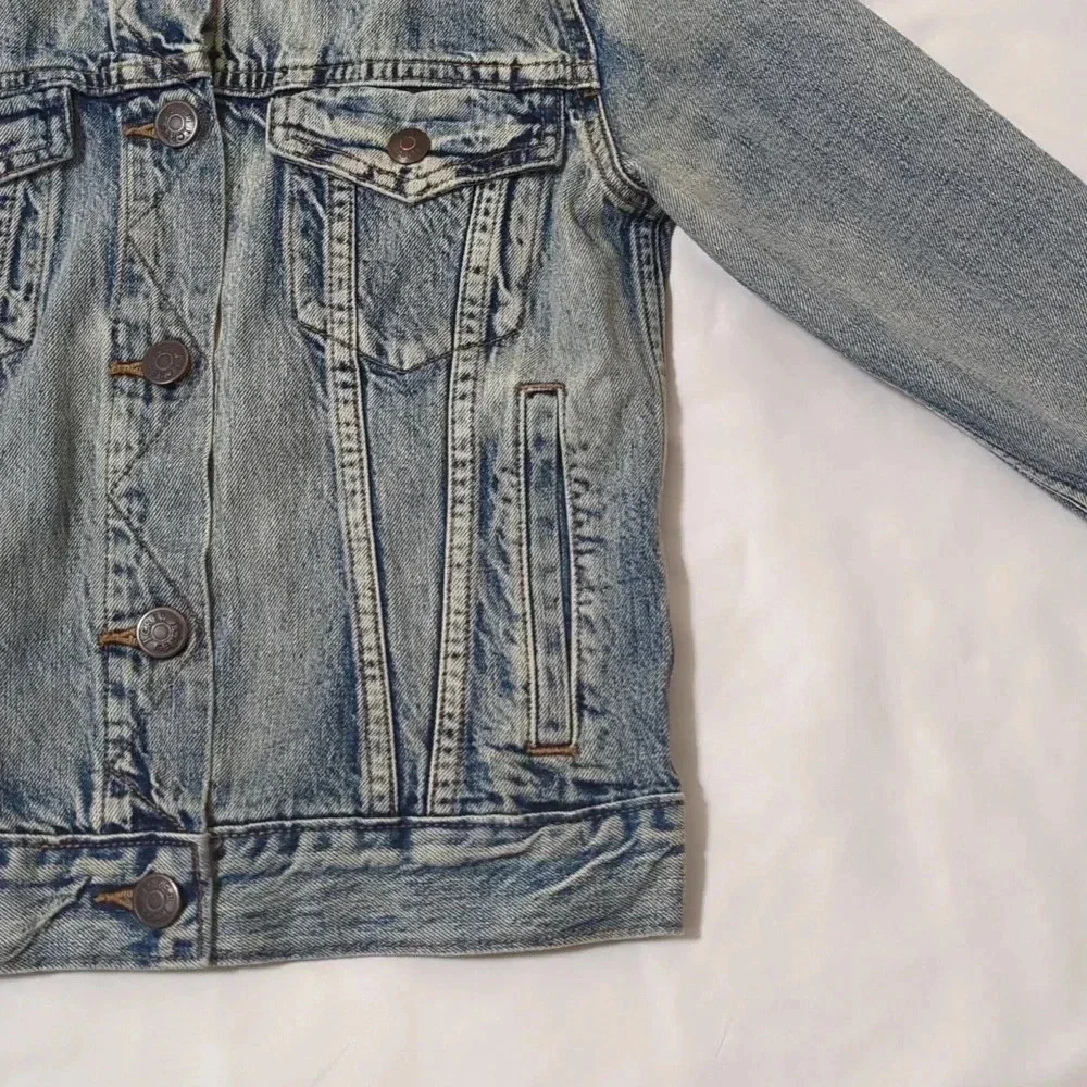 J.Crew Indigo Denim Jacket, Color Light Wash Size XS